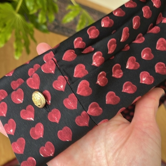 ZARA Heart Print Babydoll Mini Dress NWT Size Large - Picture 7 of 15